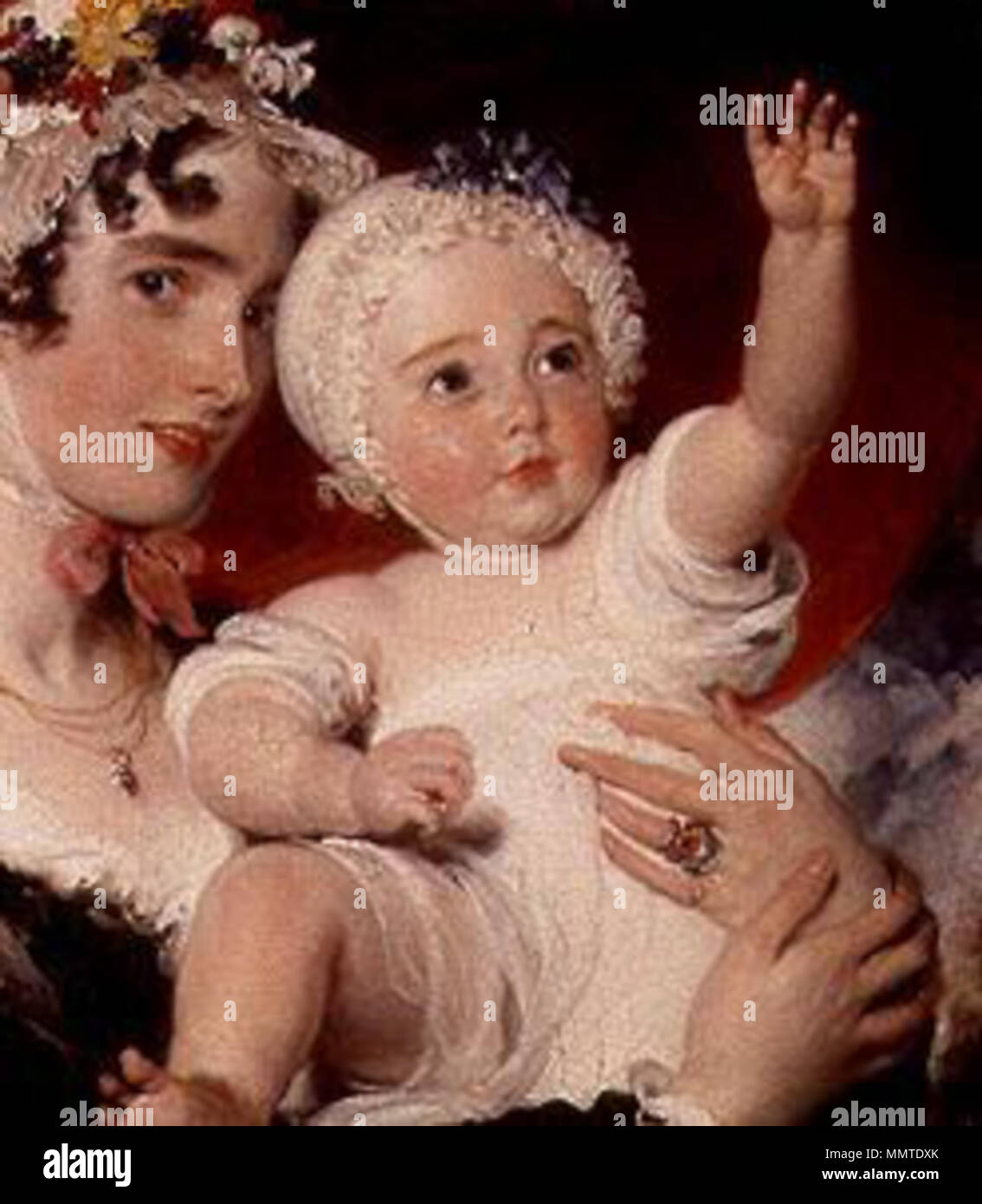 English Priscilla Anne Fane Holding George Augustus Frederick John Fane Lord Burghersh Circa 10 Priscilla Lady Burghesh Sohn Hi Stock Photo Alamy