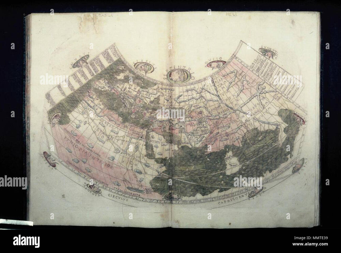 . The Bologna edition of Ptolemy's Geography: a world map after Ptolemy 