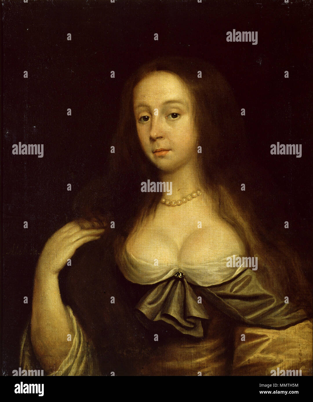 'Althea Cartwright'. c.1645-50. British - 'Althea Cartwright' - Google Art Project Stock Photo
