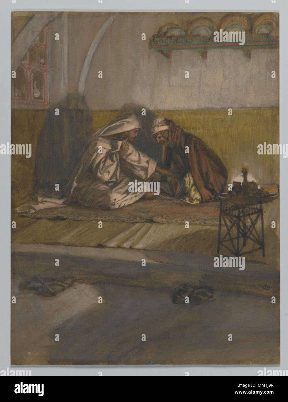 Brooklyn Museum Interview between Jesus and Nicodemus (Entretien de