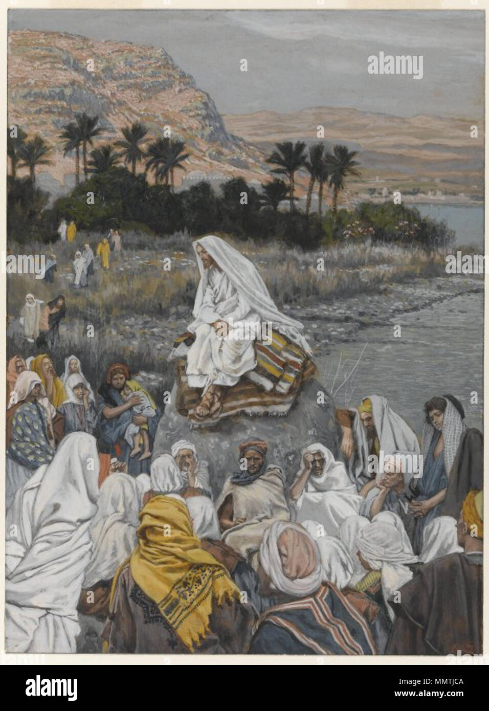 Brooklyn Museum - Jesus Sits by the Seashore and Preaches (Jésus s ...