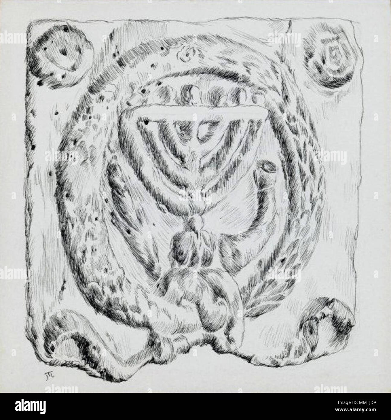 Français Menorah English Judaic Ornament . between 1886 and 1889. Brooklyn Museum Judaic