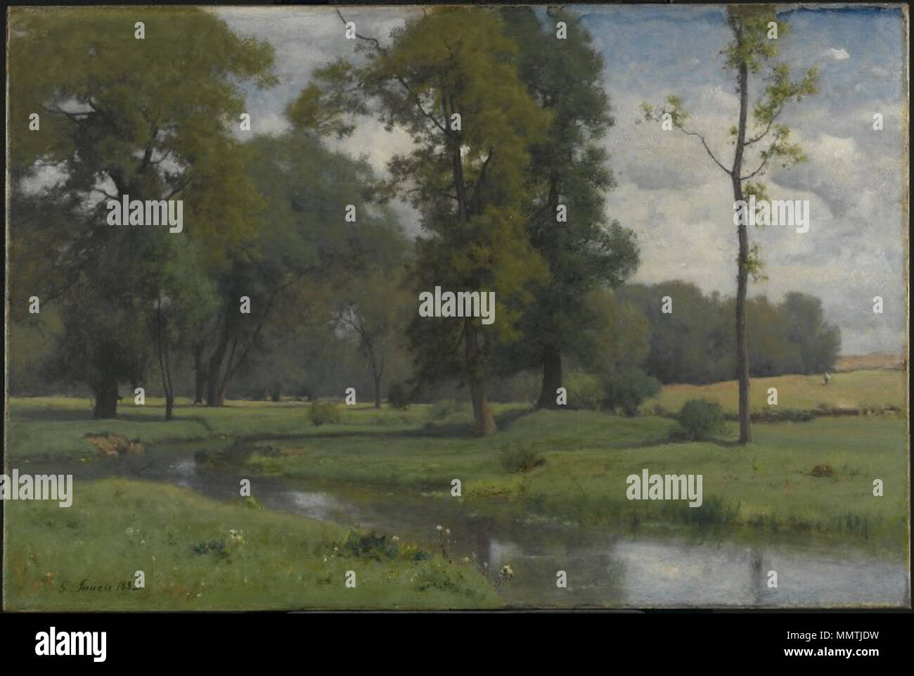 June George Inness June circa hi-res stock photography and images - Alamy