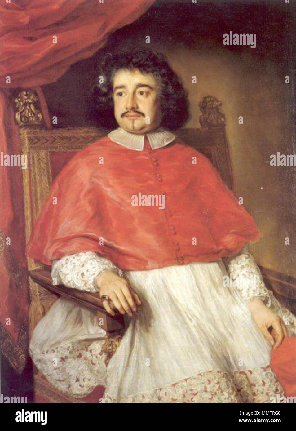 . Portrait of Cardinal Flavio Chigii (16311693) . 17th century
