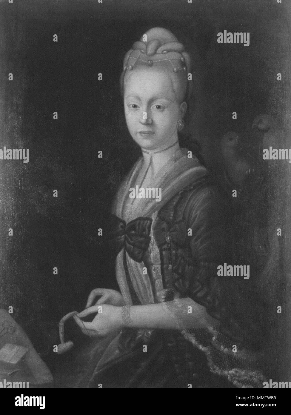 Princess Caroline of SaxeCoburgSaalfeld (17531829). circa 1775