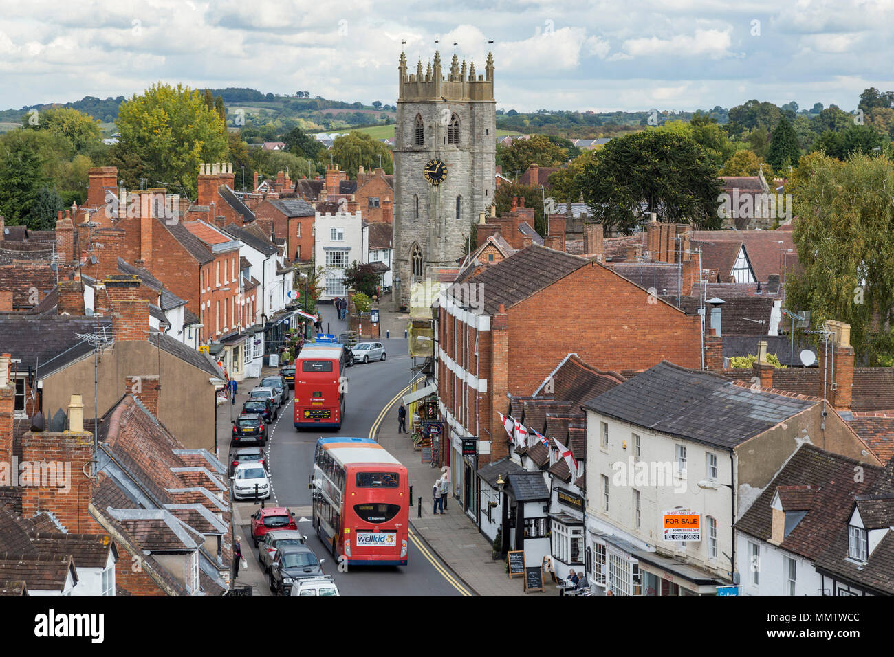 Alcester high street hires stock photography and images Alamy