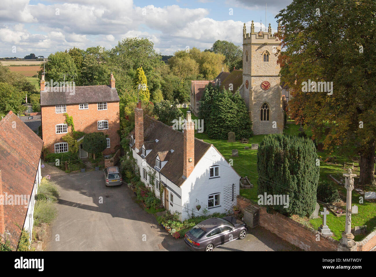 Clifford Chambers Warwickshire Stock Photo Alamy