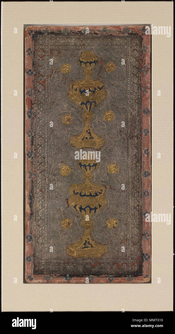 tarot card, two of cups, bonifacio bembo, XV c Stock Photo - Alamy