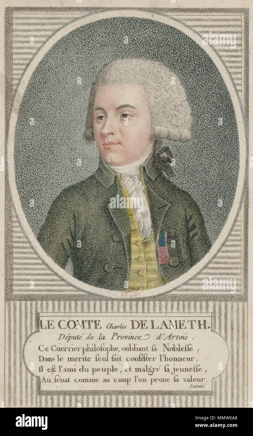 Charles de lameth hires stock photography and images Alamy