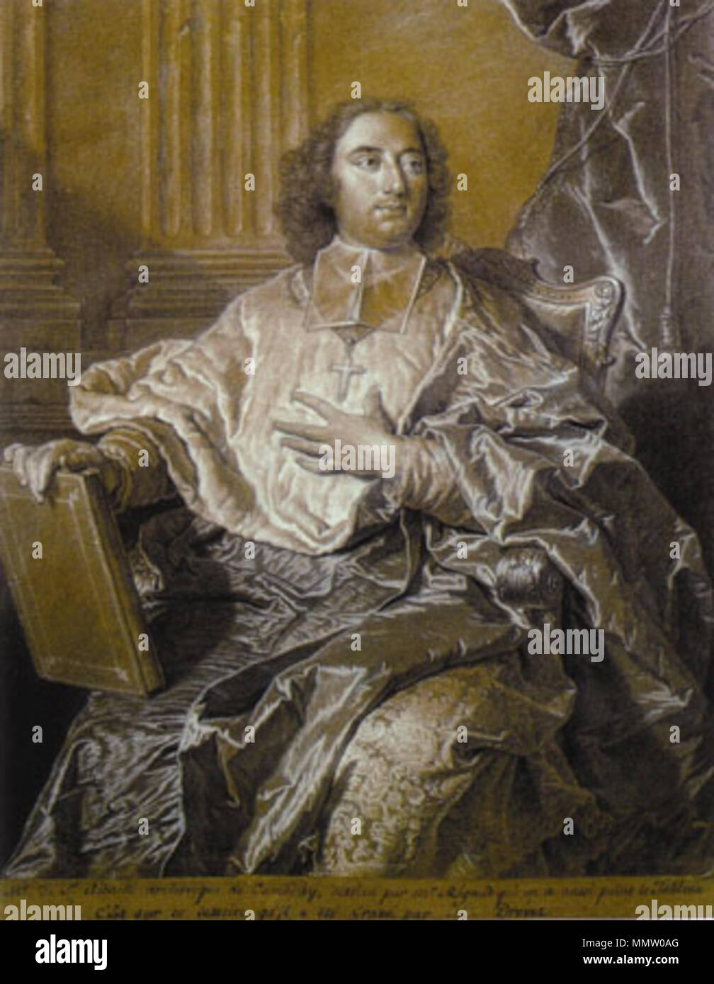 Portrait of Charles de SaintAlbin (16981764). 1723. Charles de Saint