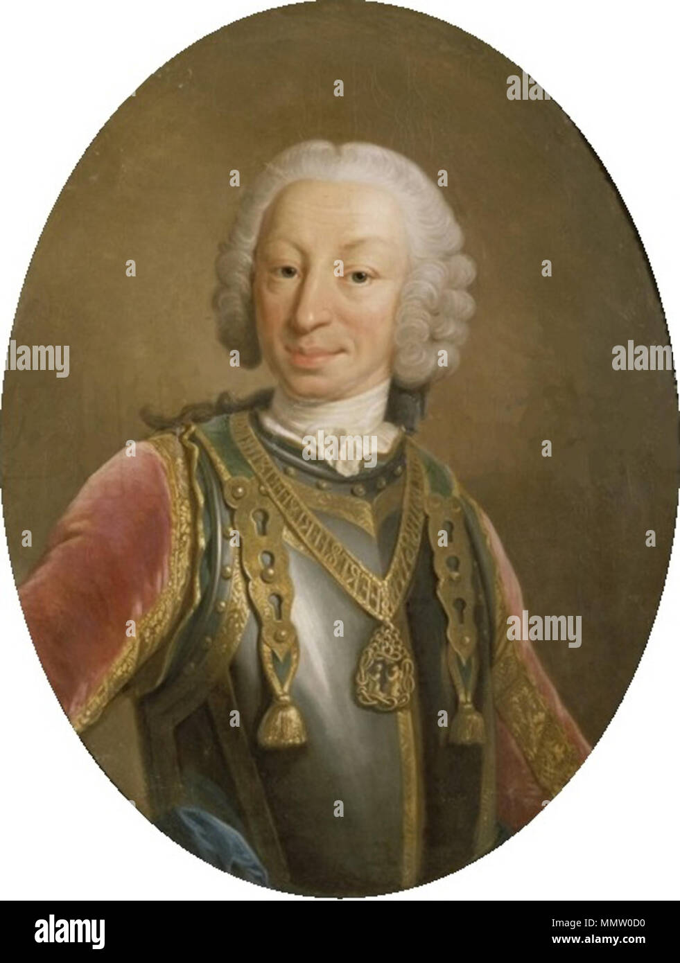 Portrait of Charles Emmanuel III of Sardinia (17011777). 18th century