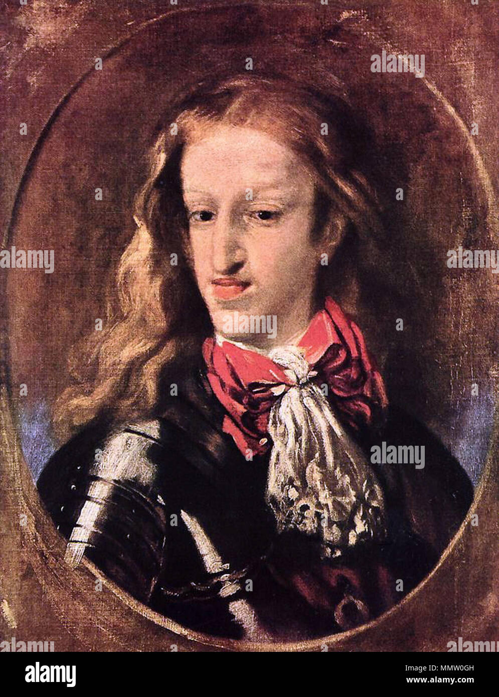 King Charles II of Spain. 1693. Charles II (1670-80 Stock Photo - Alamy