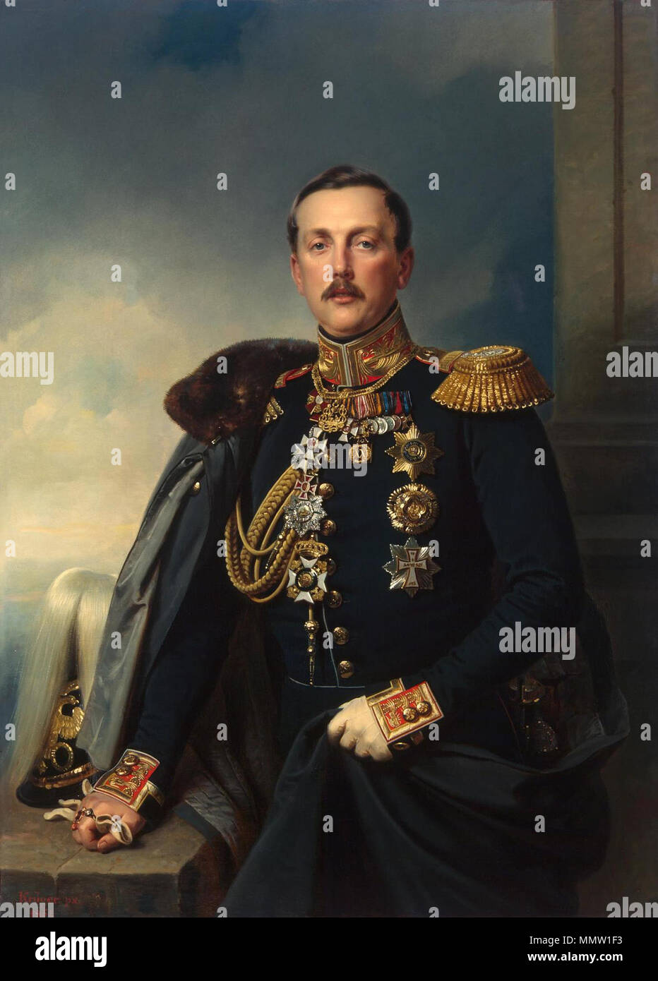 . English: Alexander Arkadievich Suvorov (1804—1882) russian general ...