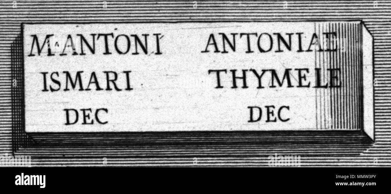 Ancient roman inscription reference hi-res stock photography and images ...