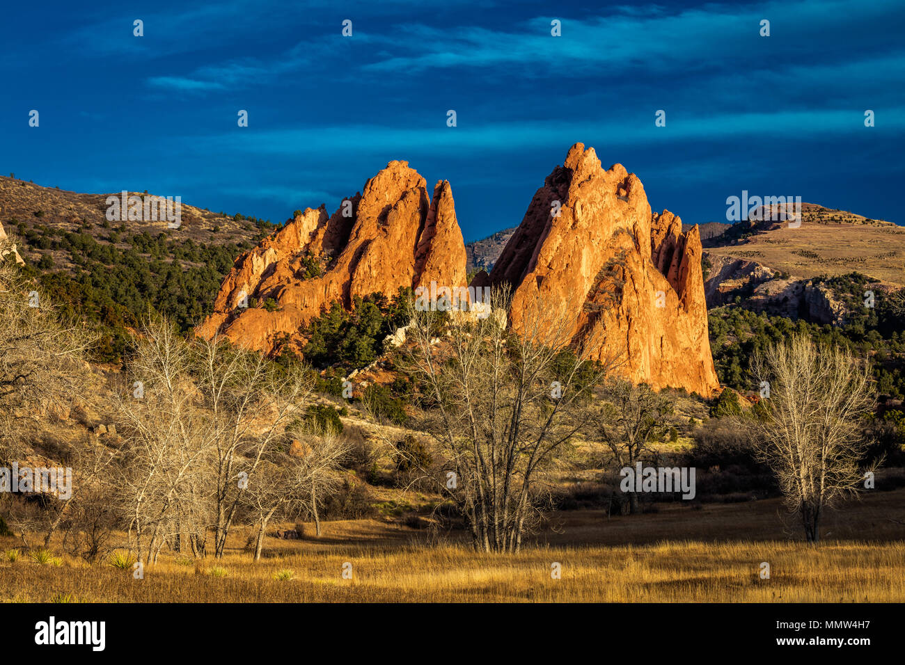 Calorado Rocks MARCH 8, 2017 GARDEN OF THE GODS, COLOARDO SPRINGS, CO, USA - a ...