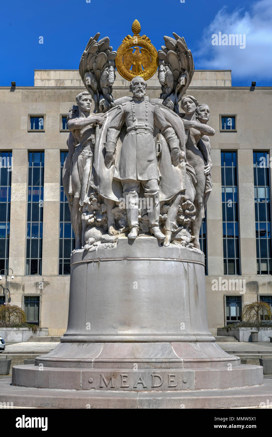 Gordon Meade Memorial, in Washington, D.C. honoring Meade