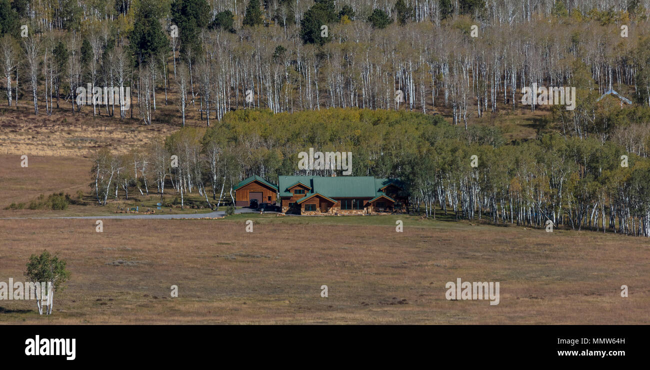 House on Hastings Mesa, Colorado Stock Photo Alamy
