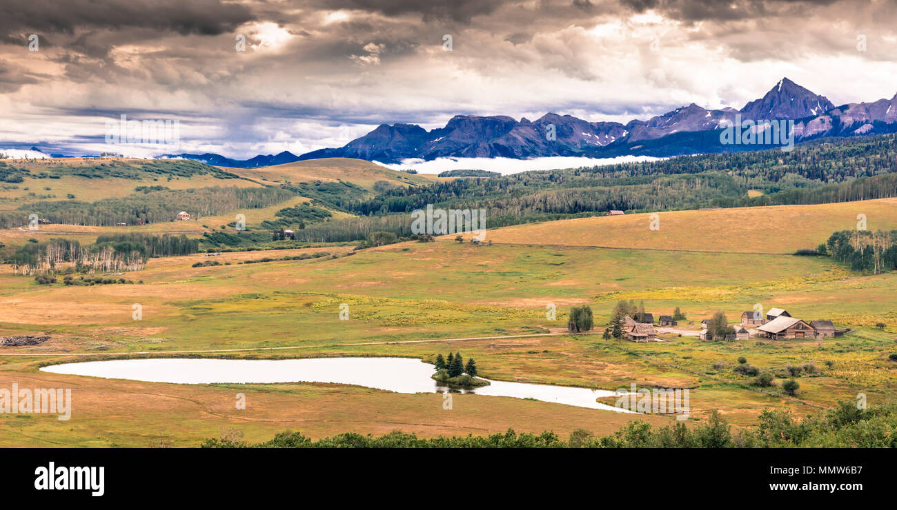 HASTINGS MESA near RIDGWAY AND TELLURIDE COLORADO famous Last Dollar