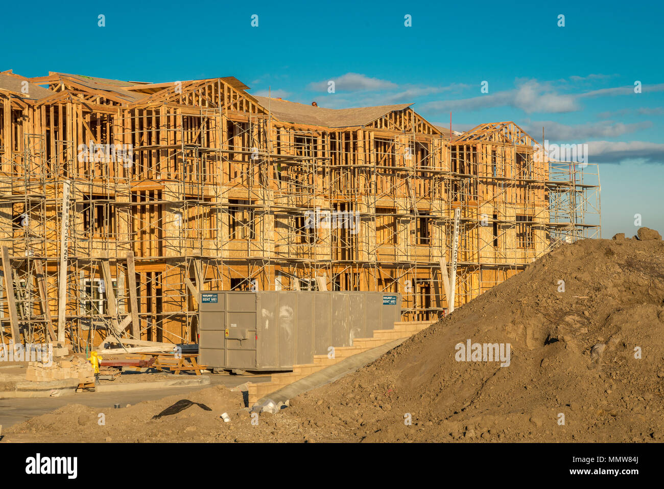 Condo complex under construction in Camarillo/Oxnard area off Route 101