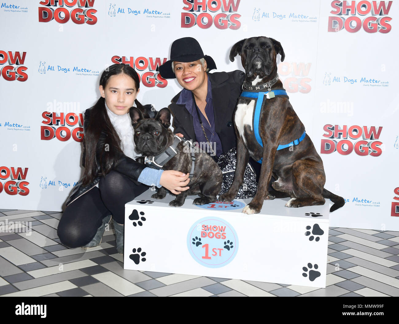 Monica Galetti and her daughter Anais attending a screening of Show