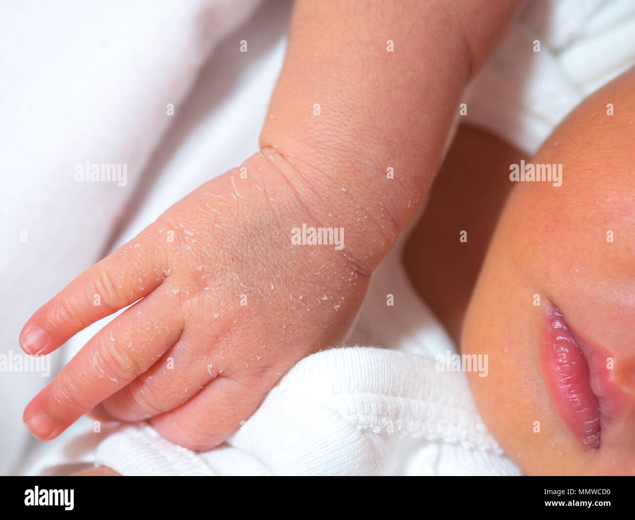 Baby with vernix hires stock photography and images Alamy