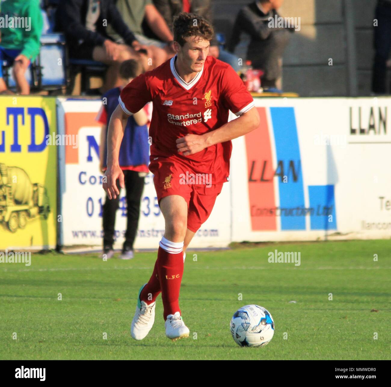 Rhyl,Uk, Rhyl Fc take on Liverpool u23s in a friendly match, credit Ian ...