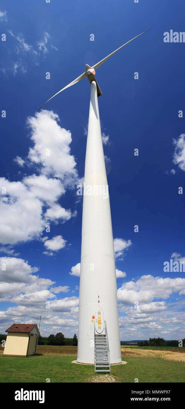 wind power plant Stock Photo - Alamy