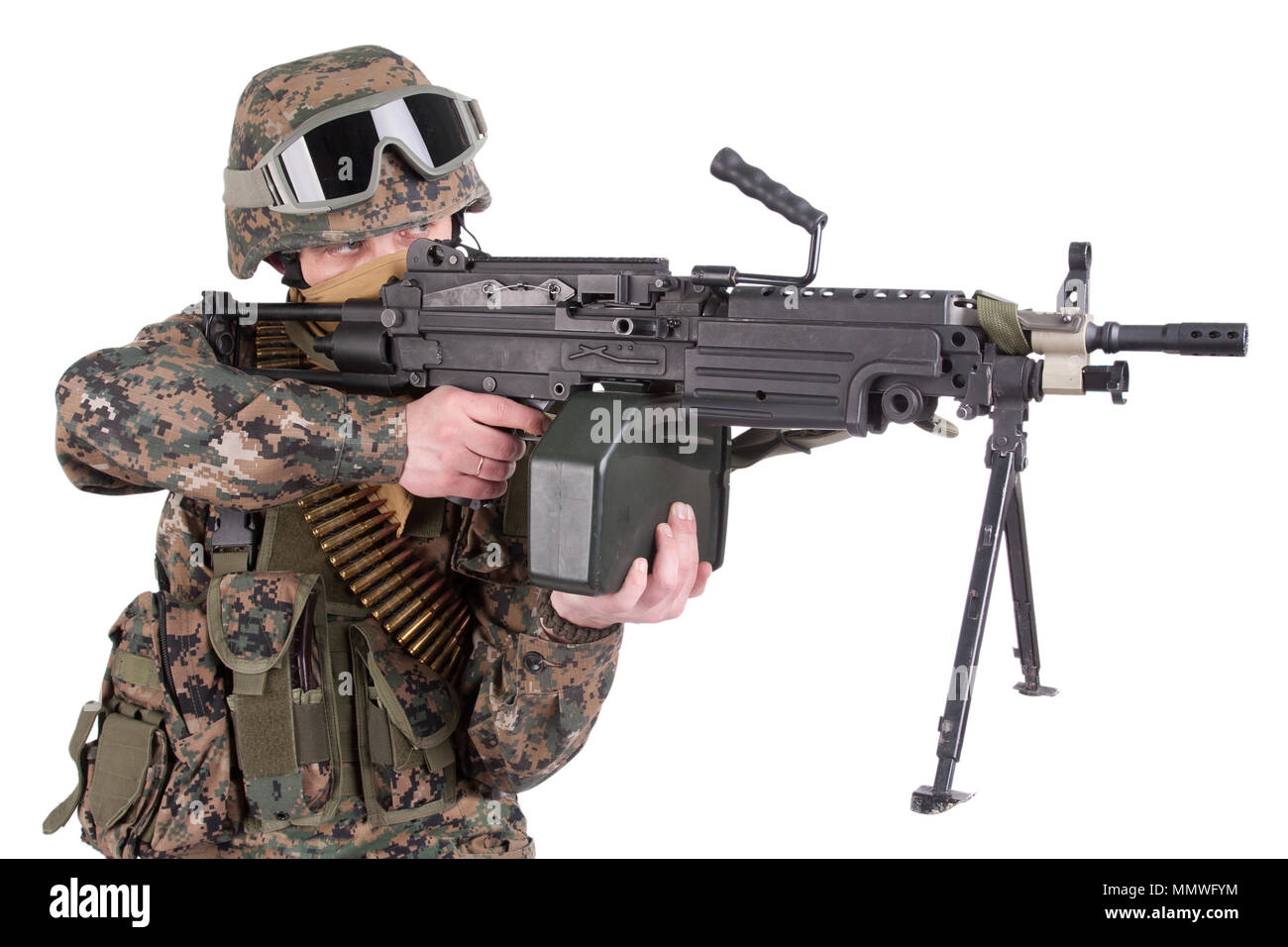 USMC 米軍実物□PINTLE□NSN□M240/M249