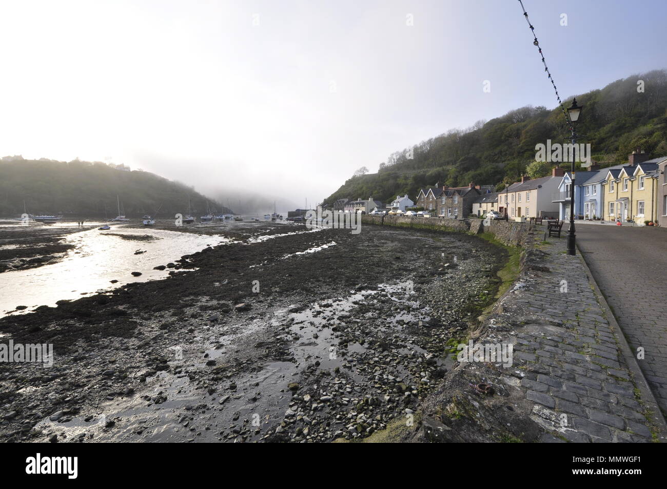 Lower Fishguard harbour, Pemrokeshire, Wales UK Stock Photo - Alamy