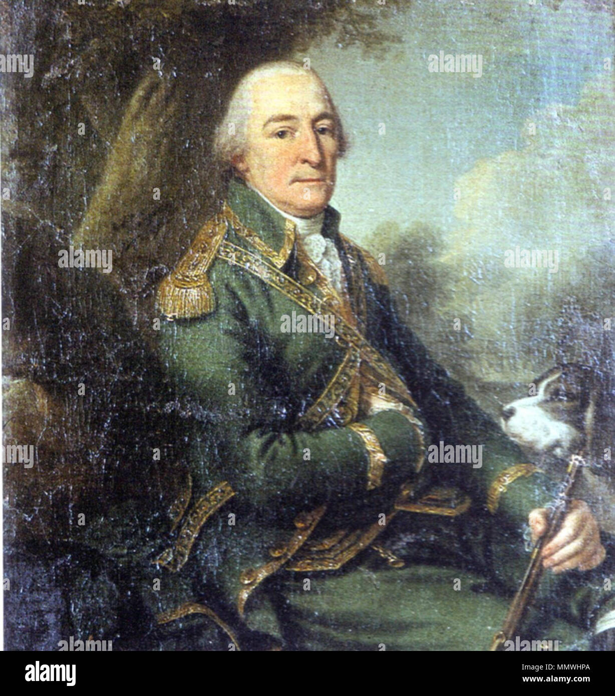 . Deutsch Clemens August Maria Freiherr von Weichs zur Wenne (17361815) in der Uniform eines