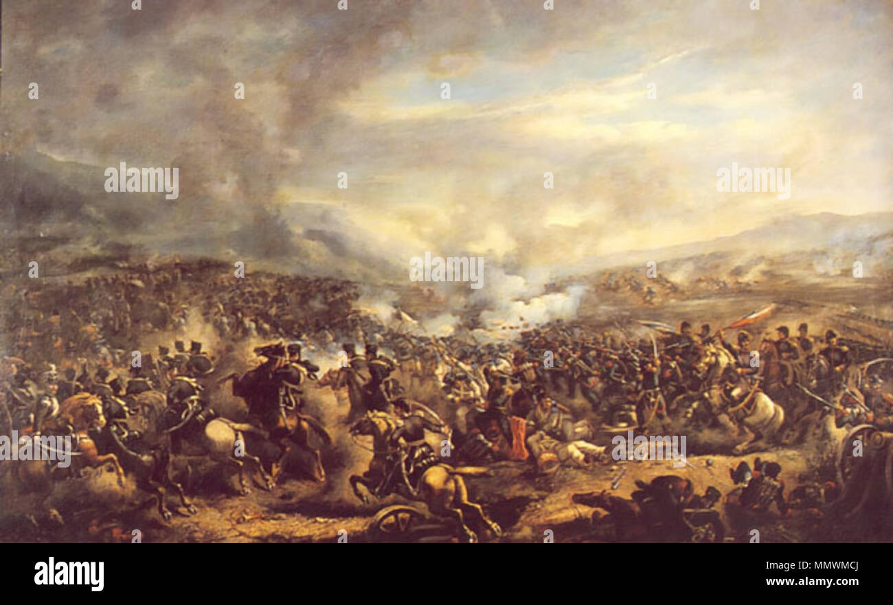 Batalla de El Roble Combate de El Roble Stock Photo Alamy