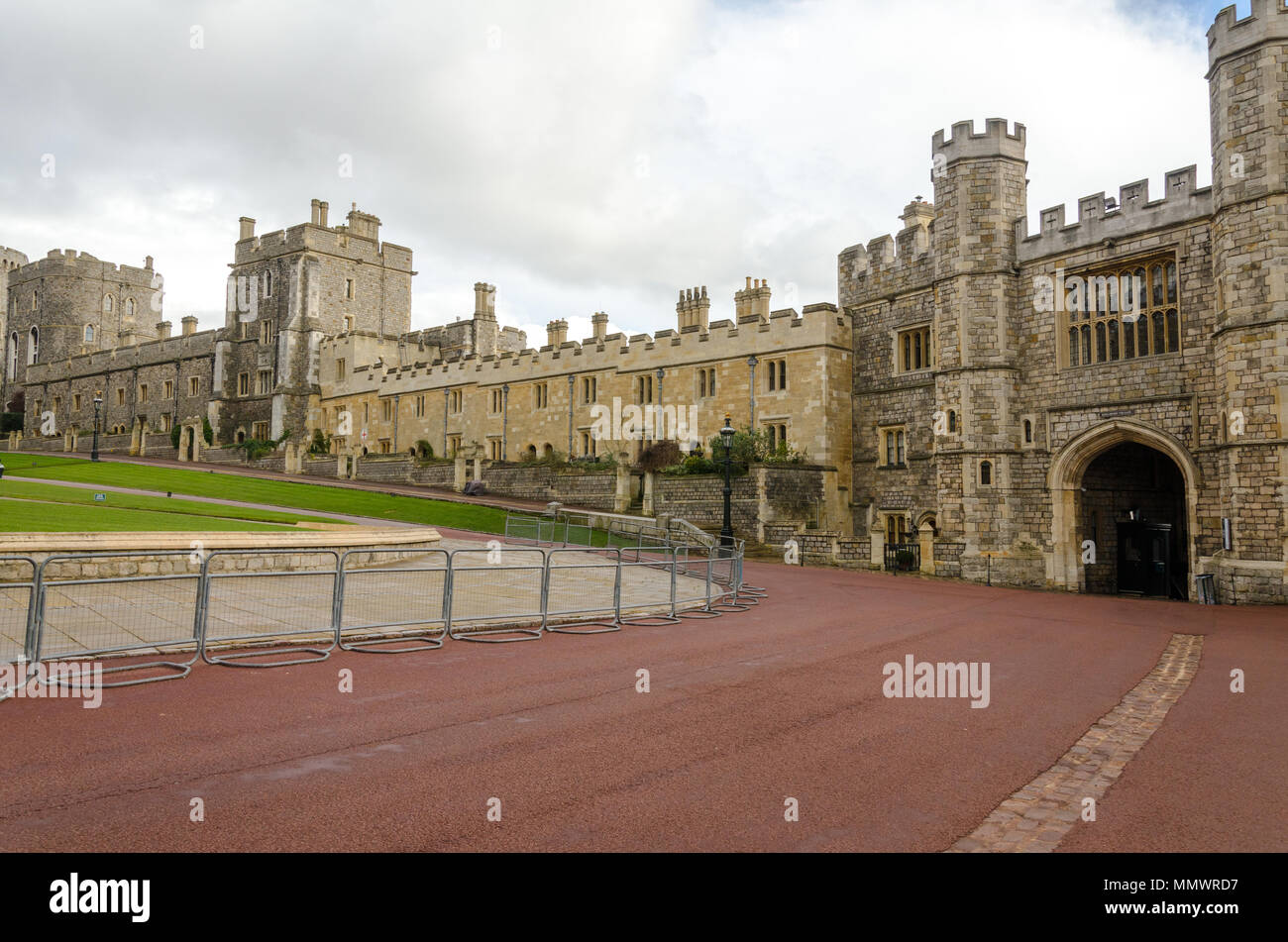 Royal Windsor Castle,UK,England Stock Photo