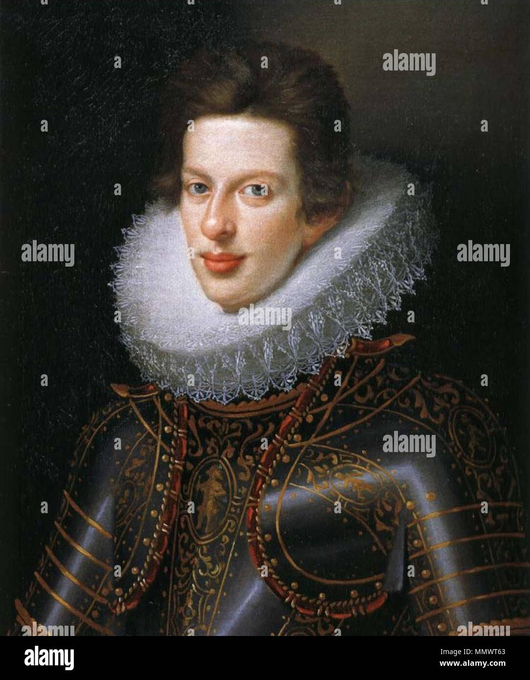 Cosimo II de' Medici, Grand Duke of Tuscany. circa 1608-1618. Cristofano Allori - Cosimo II (1608-1618) Stock Photo