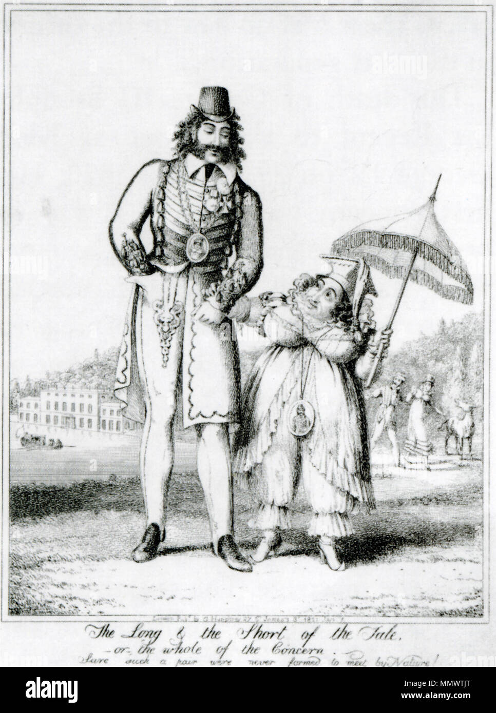 .    This image is a JPEG version of the original PNG image at File: The Long and Short of the Tale by George Cruikshank.png. Generally, this JPEG version should be used when displaying the file from Commons, in order to reduce the file size of thumbnail images. However, any edits to the image should be based on the original PNG version in order to prevent generation loss, and both versions should be updated. Do not make edits based on this version. Admins: Although this file is a scaled-down duplicate, it should not be deleted! See here for more information.  The Long and Short of the Tales,  Stock Photo