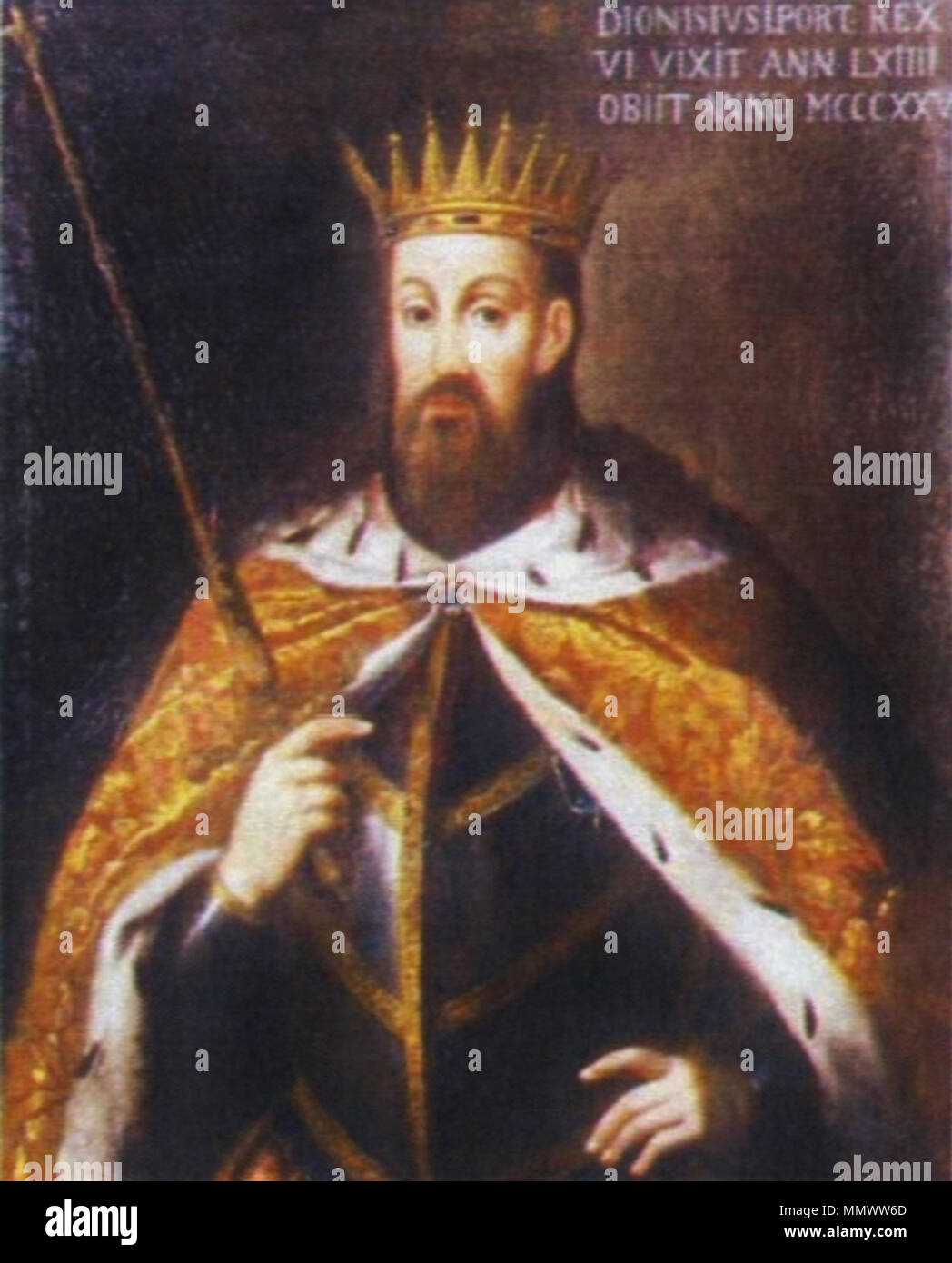 D. Dinis (c. 1780) Série Régia de Miguel António do Amaral (Paços do