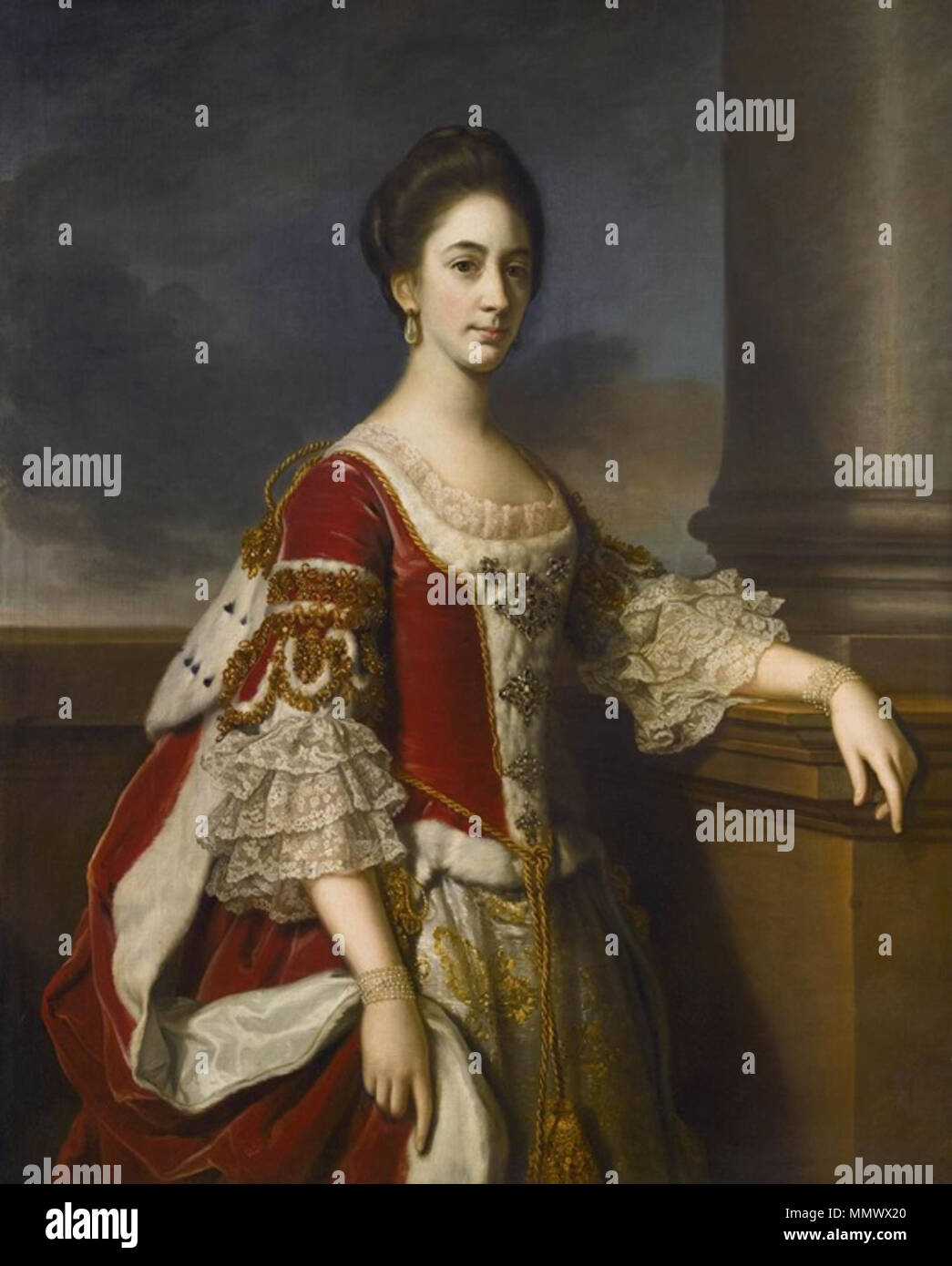 Portrait of Lady Elizabeth Compton, Later Countess of Burlington. circa