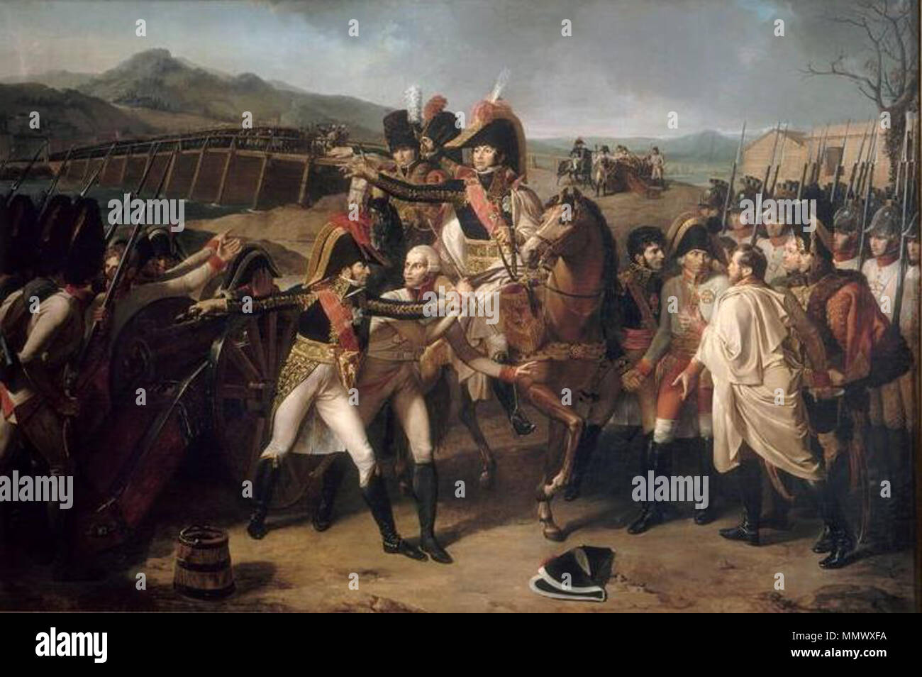 . Deutsch Die Überraschung an der Großen Taborbrücke über die Donau