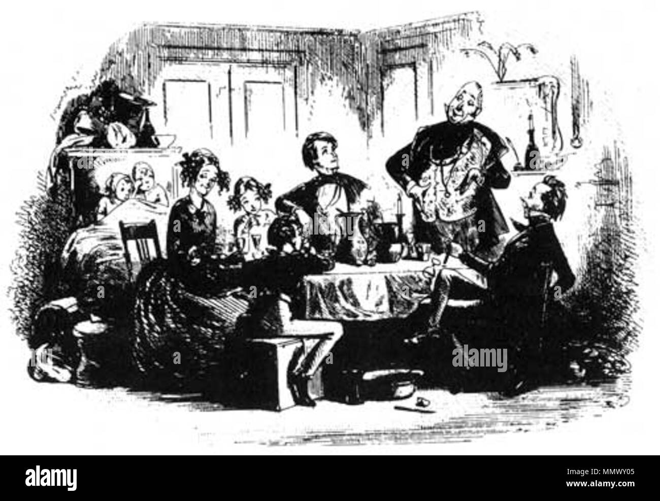 English David Copperfield Mr Micawber Delivers Some Valedictory Remarks By Phiz 1849 Hablot Knight Browne 1815 18 Alternative Names Phiz Description British Artist Illustrator And Engraver English Artist Famous As Phiz
