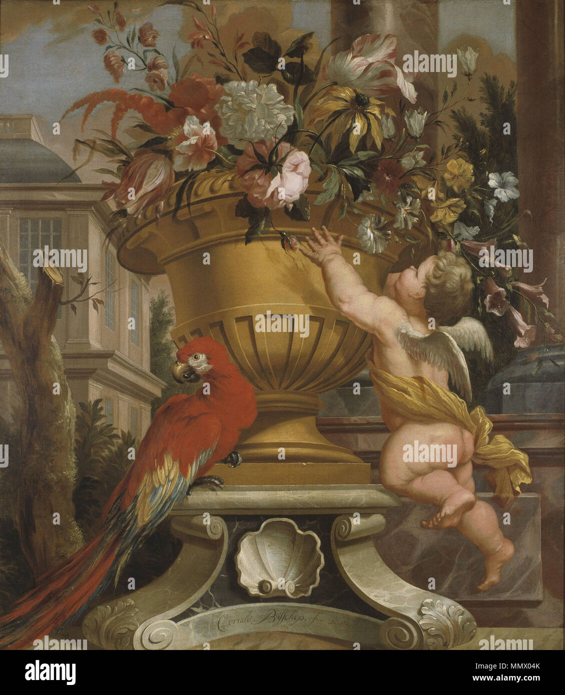 17th century ecclesiastical painting hi-res stock photography and ...