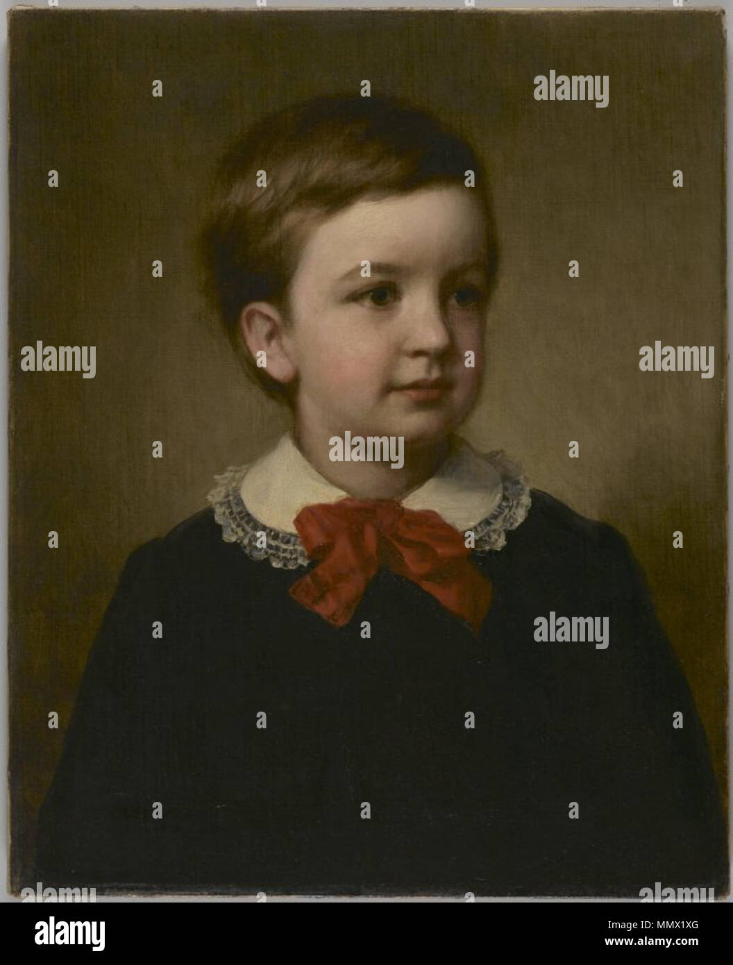 Horace Southwick. circa 1868. Brooklyn Museum - Horace Southwick - George Augustus Baker Jr. - overall - after treatment Stock Photo