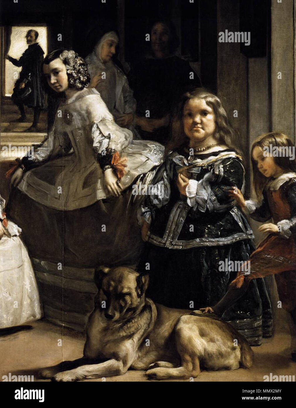 Diego Velázquez - Las Meninas (detail) - WGA24454 Stock Photo - Alamy