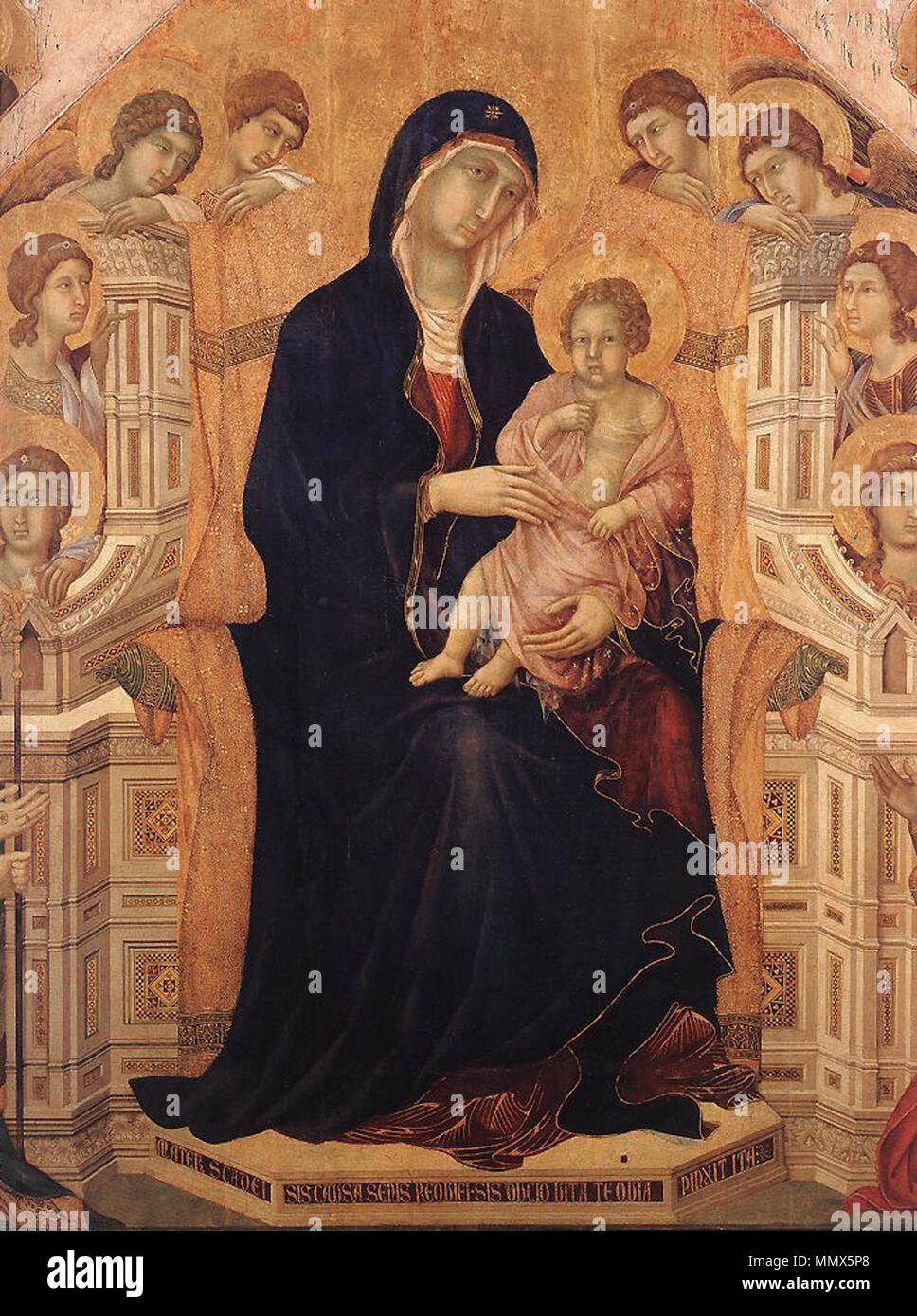 Duccio di buoninsegna maesta hi-res stock photography and images - Alamy
