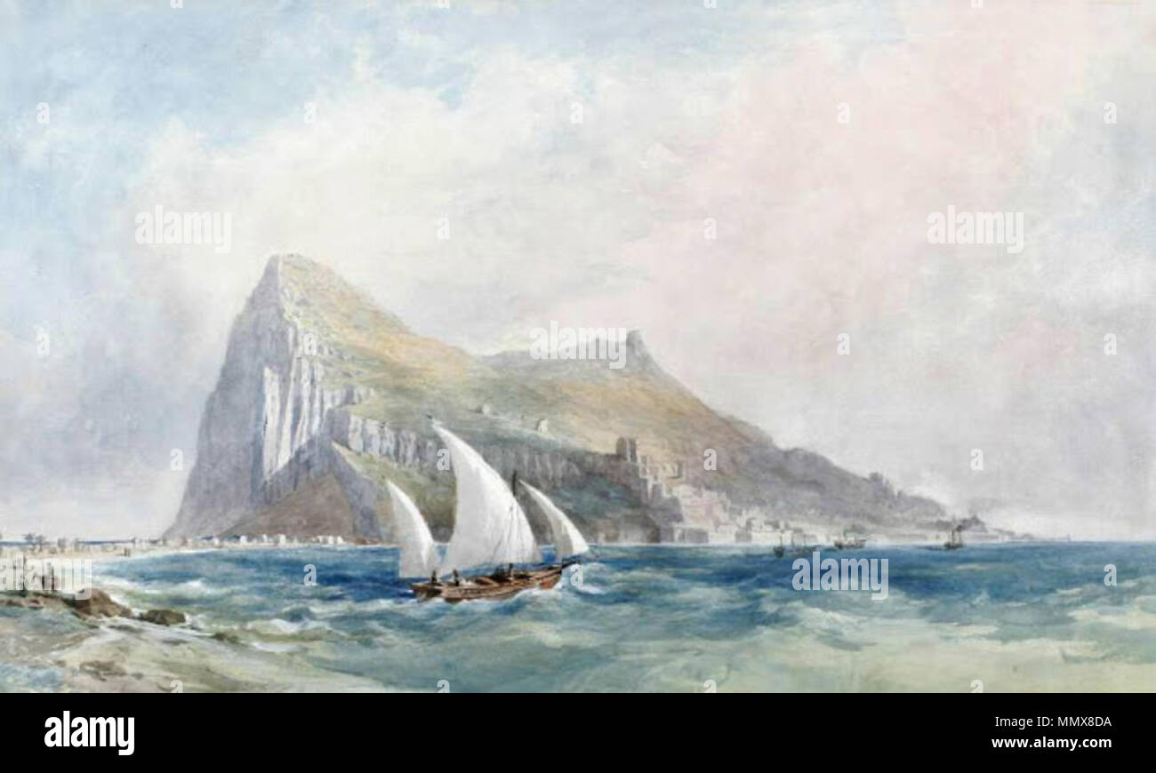 .  English: 1885- John Miller Adye - Governor of Gibraltar at Crimea. General Sir John Miller Adye GCB (1 November 1819 – 26 August 1900) was a British general and artist!  . 23 October 2012, 13:19:19. General John Miller Adje - Governor of Gibraltar 1885 john Miller Adye sea view Stock Photo