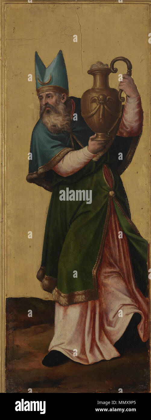 El sumo sacerdote Aarón (Museo del Prado) Stock Photo