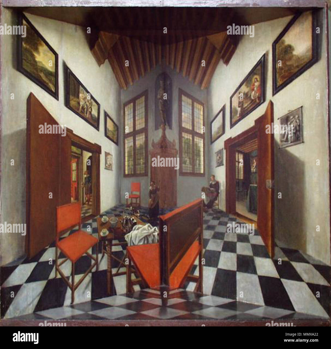 интерьеры 17 века в живописи