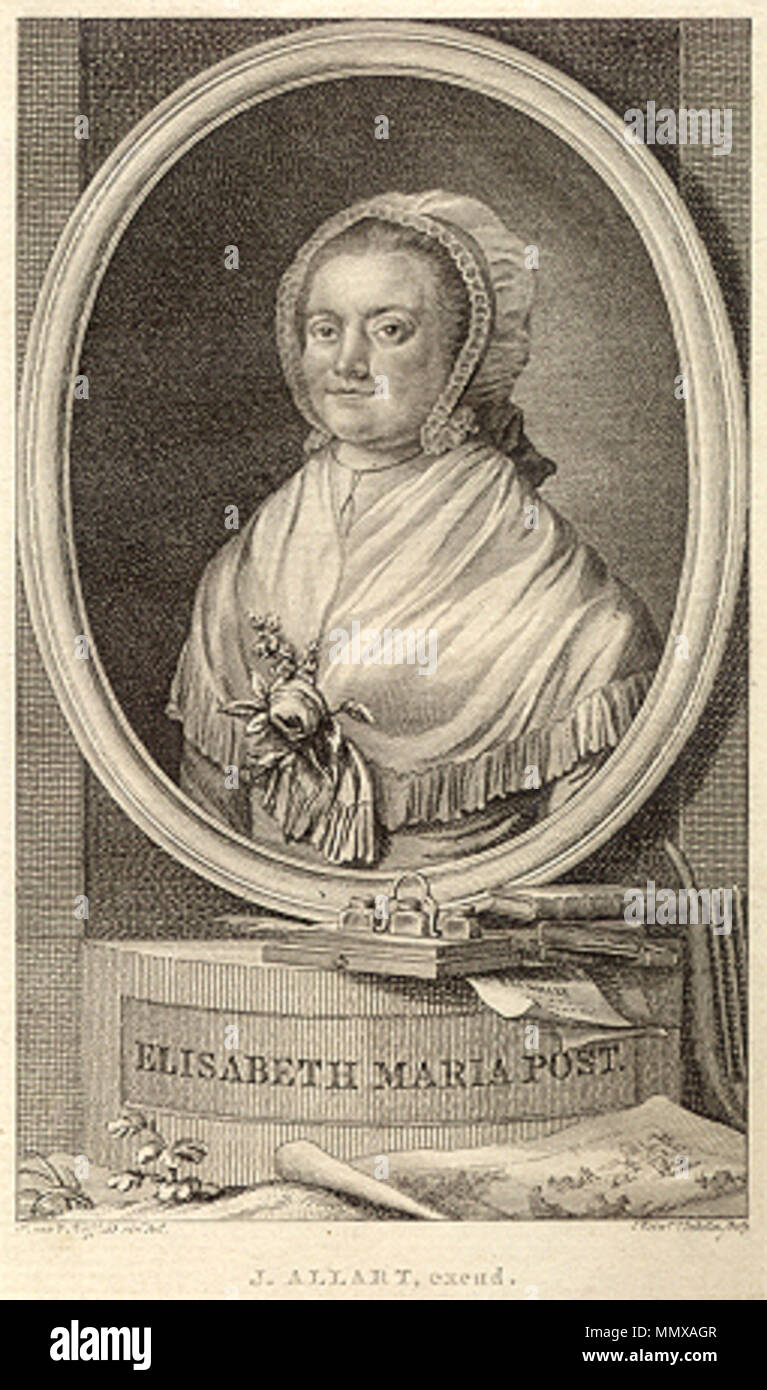 . Nederlands: Portret van Elisabeth Maria Post. Zelf vond ze dat het ...