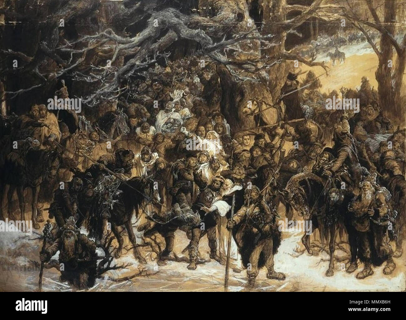 Whence return Lithuanians?. 1892. Andriolli Whence return Lithuanians ...