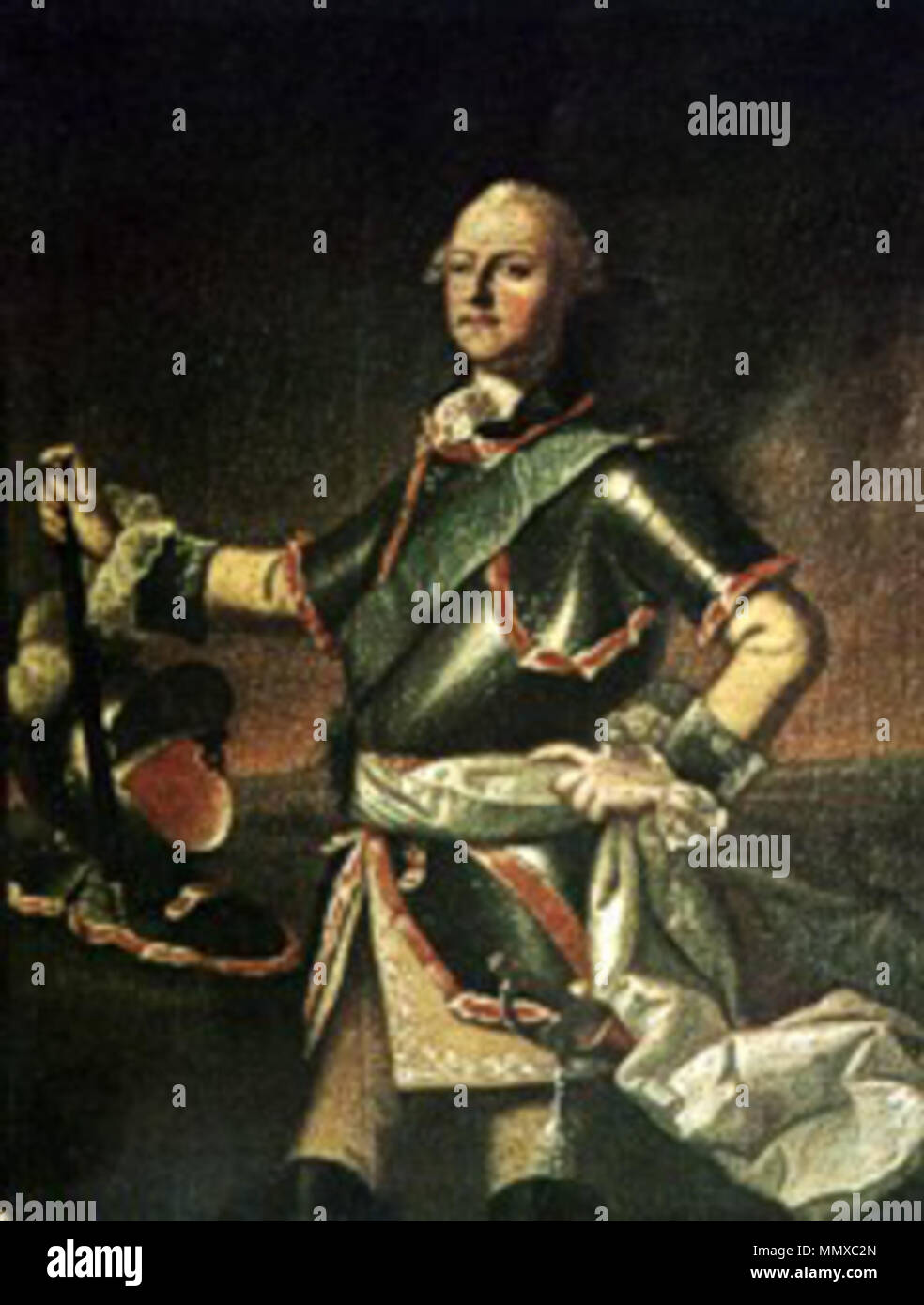 Ernest Frederick III, Duke of Saxe-Hildburghausen. 18th century. Ernst Friedrich III (Saxe-Hildburghausen) Stock Photo