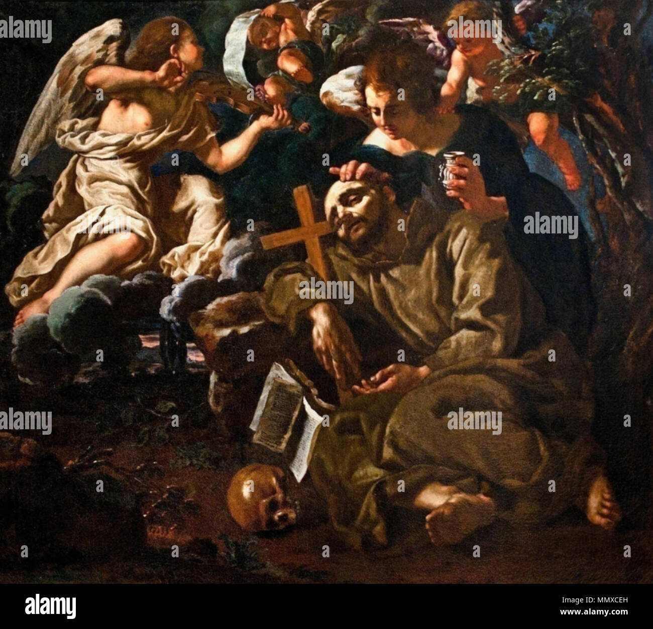 san francesco in estasi caravaggio