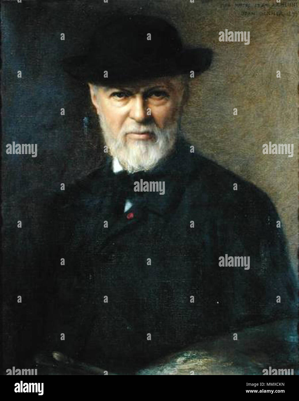 Portrait of painter JeanJacques Henner. 1899. Portrait of painter Jean